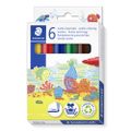 STAEDTLER Fasermaler Noris Jumbo 6er-Set retail