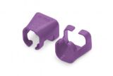DIGITUS Farbclips für Patchkabel 100 Stk. Violett