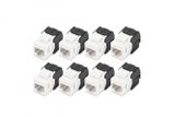 DIGITUS Keystone Jack Cat6/RJ45->LSA ungeschirmt 250MHz 8St