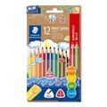 STAEDTLER Noris triplus Jumbo Buntstift 10+2 Set dreikant retail