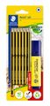 STAEDTLER Bleistifte HB Noris 120 Big Pack + 1 Textmarker retail