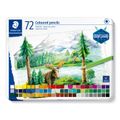 STAEDTLER "Design Journey" Metalletui mit 72 Farbstiften
