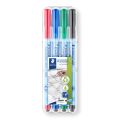 STAEDTLER Folienstift Lumocolor correct M 4ST