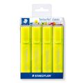 STAEDTLER Textmarker Textsurfer clas 4St gelb