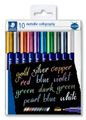 STAEDTLER Marker Metallic calligraphy 10 St.im Etui, 2.8mm