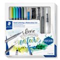 STAEDTLER "Design Journey" Handlettering x Aquarell Set