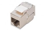 DIGITUS CAT 6A Kompaktgehäuse Reiheninstallation gesch. grau