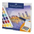 FABER-CASTELL Aquarellfarben in Näpfchen 48er Etui