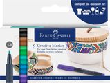FABER-CASTELL Creative Marker 6er Etui, Fairy forest