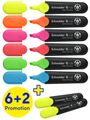 Schneider Textmarker Job sortiert Karton-Etui 8 Stk Aktion