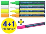 Schneider Kreidemarker Maxx 265 Karton Box sortiert, 5 Stk