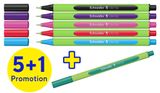 Schneider Fineliner Line-Up 6er Etui sortiert 5+1 Aktion