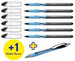 Schneider Kugelschreiber Slider Basic XB Rave 6er schwarz