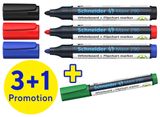 Schneider Whiteboard-Marker Maxx 290 4er Etui sortiert