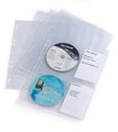 DURABLE CD/DVD COVER light M Pck a 10 Taschen transparent