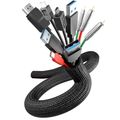 LTC Kabelschlauch Pro Cable Tube 25m zum Bündeln&Ordnen schw