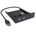 Frontplatte IcyBox für 3,5" Einschub