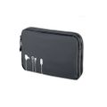 TROIKA Kabeltasche TROIKA BLACK TECH POUCH 2