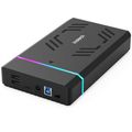 Inateck Festplattengeh.RGB 3.5" USB 3.0 2.5/3.5" SATA H/SSD