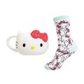 BlueSkyStudios Sanrio Tasse mit Socken Hello Kitty 3D