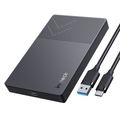 Inateck Festplattengehäuse 2,5" USB 3.2 für SSD/HDD 9.5/7mm