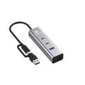 GRAUGEAR 4 Port USB HUB + PD 2xC+2xA USB+USB-C PD Supports