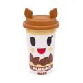ThumbsUp! Trinkbecher "Tokidoki Almond" inkl. Deckel Braun