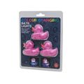 ThumbsUp! Badeenten Duck Lights LED Farbwechsel (3Stk) pink