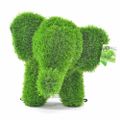 AniPlants, Grasfigur, "Elefant", stehend, Gartendeko, 35cm