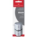 FABER-CASTELL Dreifachspitzdose Grip 2001 silber BK