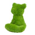 AniPlants, Grasfigur, "Fuchs" sitzend, Gartendeko, 37cm