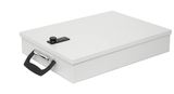 WEDO Doku Kassette A4 lgrau mit Zahlenschloss