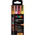 POSCA Marker UNI PC-3M 4er Set Glitter w