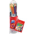 FABER-CASTELL Mal-/Zeichenset Colour Grip Rakete