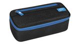 WEDO Mäppchen Schlamperbox Reißverschlussfach schwarz/hellbl
