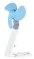 ThumbsUp! Tischventilator USB blau/weiß