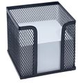 WEDO Zettelbox Office Papier 92x92 mm Drahtmetall schwarz