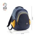 Miquelrius Rucksack Triple Berlin Recy 30l 3 Fächern schwarz