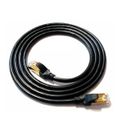 Wantec Patchkabel F/FTP CAT8 d=6mm 2,00m schwar
