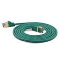 Wantec Patchkabel SSTP CAT7 Ste. CAT6a d=4mm 10,00m grün