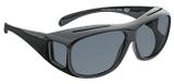 WEDO Überzieh-Sonnenbrille für Autofahrer incl. Etui schwarz