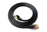Wantec Patchkabel F/FTP CAT8 d=6mm 10,00m schwar