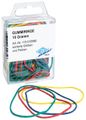 WEDO Gummiringe sortiert in Farbe und Größe in SB-Dose