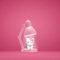 BlueSkyStudios Sanrio Schreibtischlampe Hello Kitty rosa