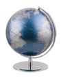 TROIKA Globus PLANET metallic-blau, silberfarben