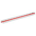 WEDO Dreikantmaßstab 30 cm Architekt 1 weiß