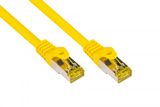 Good Connections Patchkabel m. Cat.7 Rohkabel gelb 15m