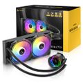 Antec WAK VORTEX LUM 240 ARGB Liquid Cooler All-in-One BK retail