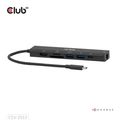 Club3D USB-C 7in1-HUB >HDMI/2xUSB/USB-C/LAN 4K60Hz PD100W retail