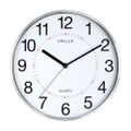 Unilux ARIA Wanduhr metallgrau Durchmesser: 305